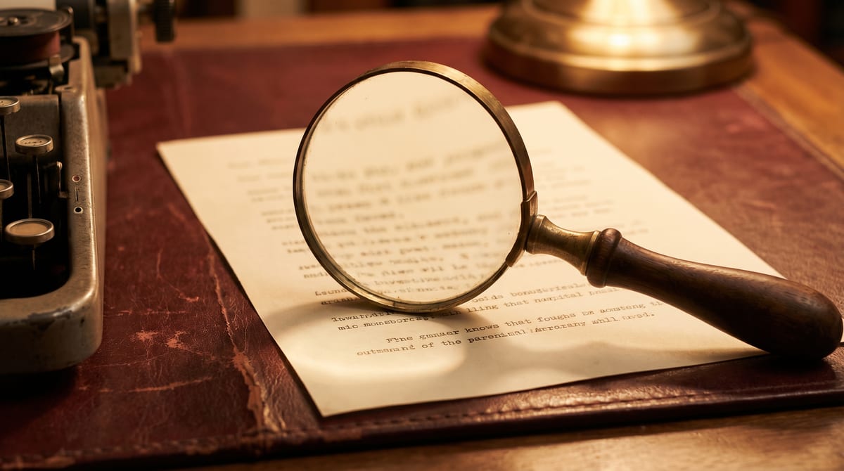 AI Checker — editorial illustration